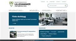 Desktop Screenshot of lillehammer.vgs.no